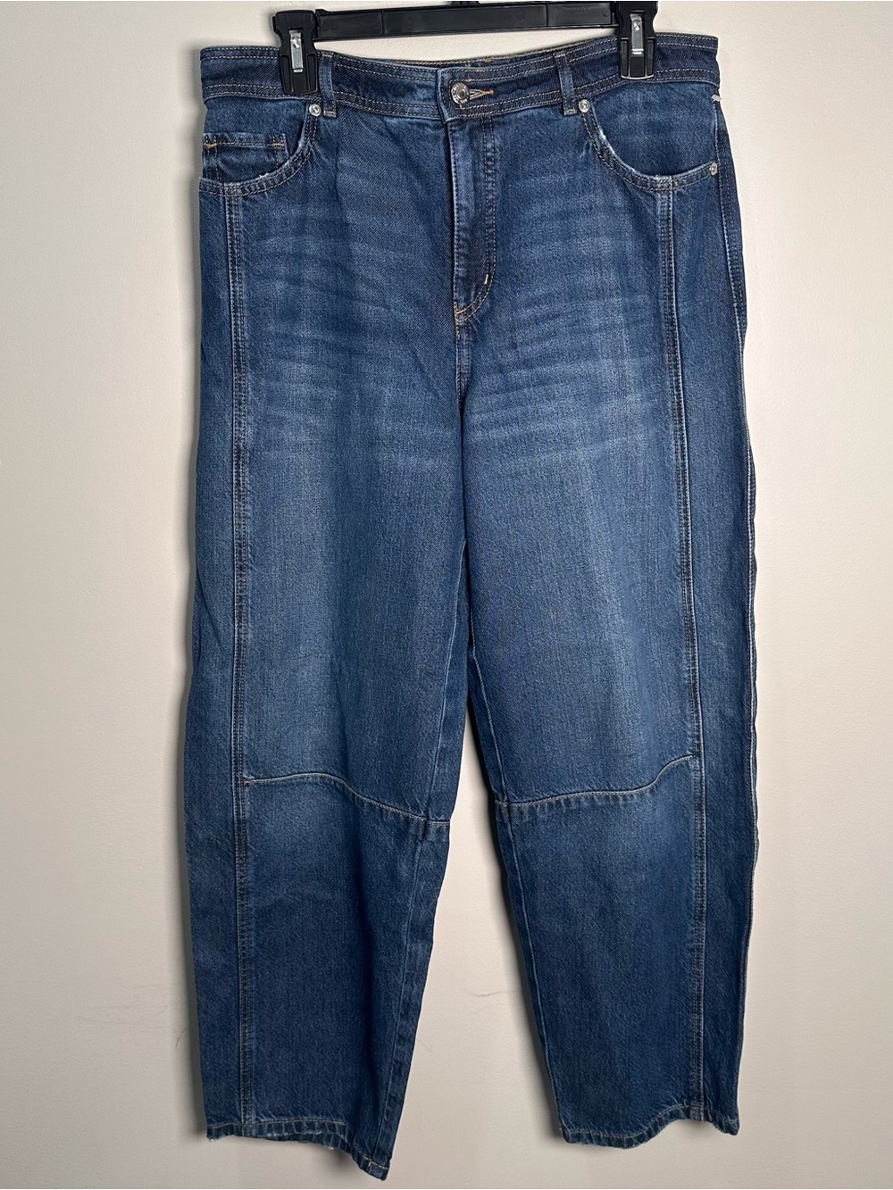 Loft The Barrel Blue Jeans